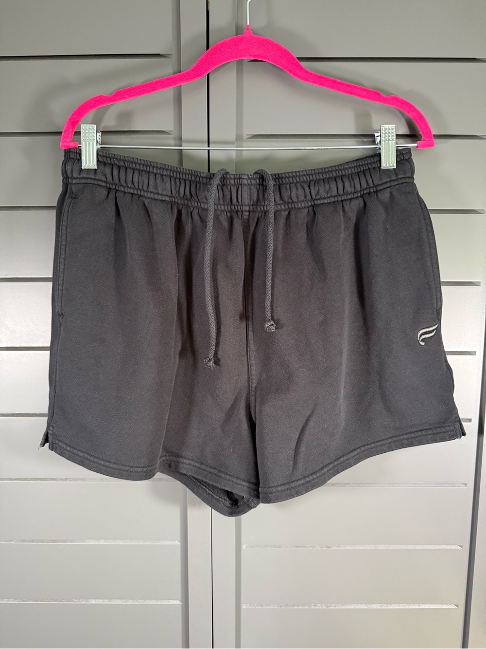 Fabletics Black Women's Lounge Shorts with Drawstring